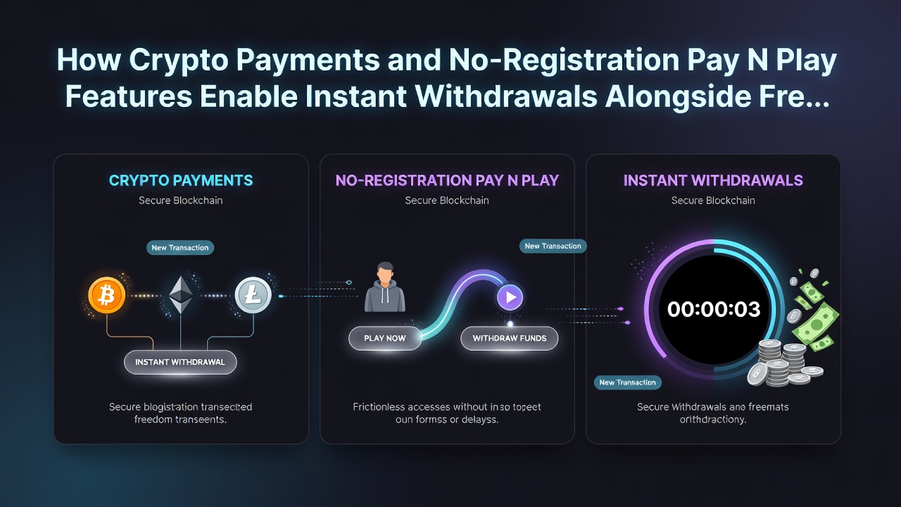 Smartphone displaying free spins bonus activation alongside a completed crypto withdrawal notification